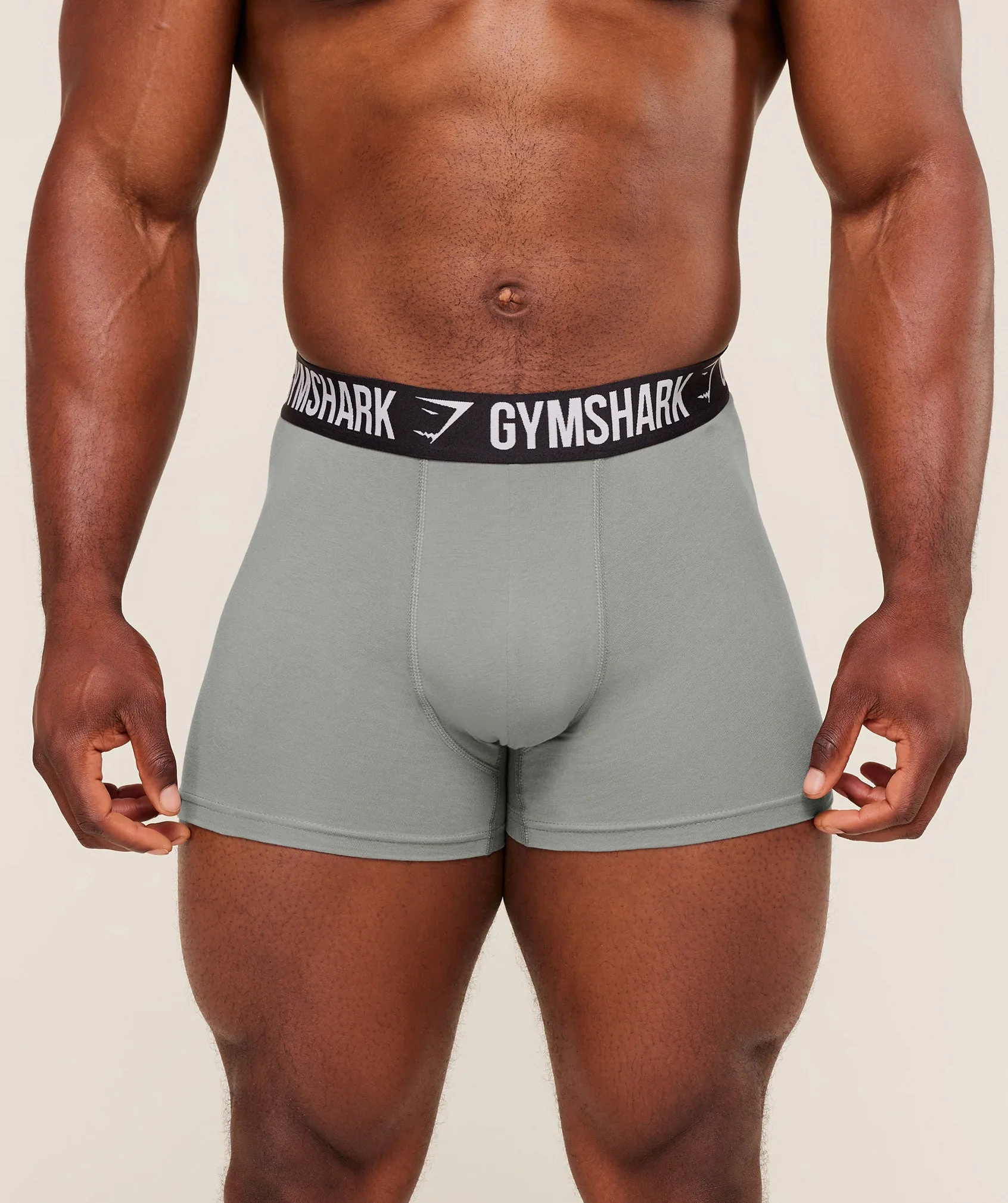 Gymshark Boxer Brief 5PK - Medium Grey sold by Gymshark