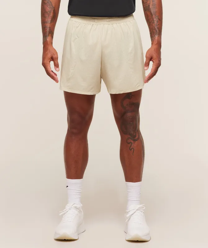 Gymshark Running Short 5" - Pebble Grey sold by Gymshark
