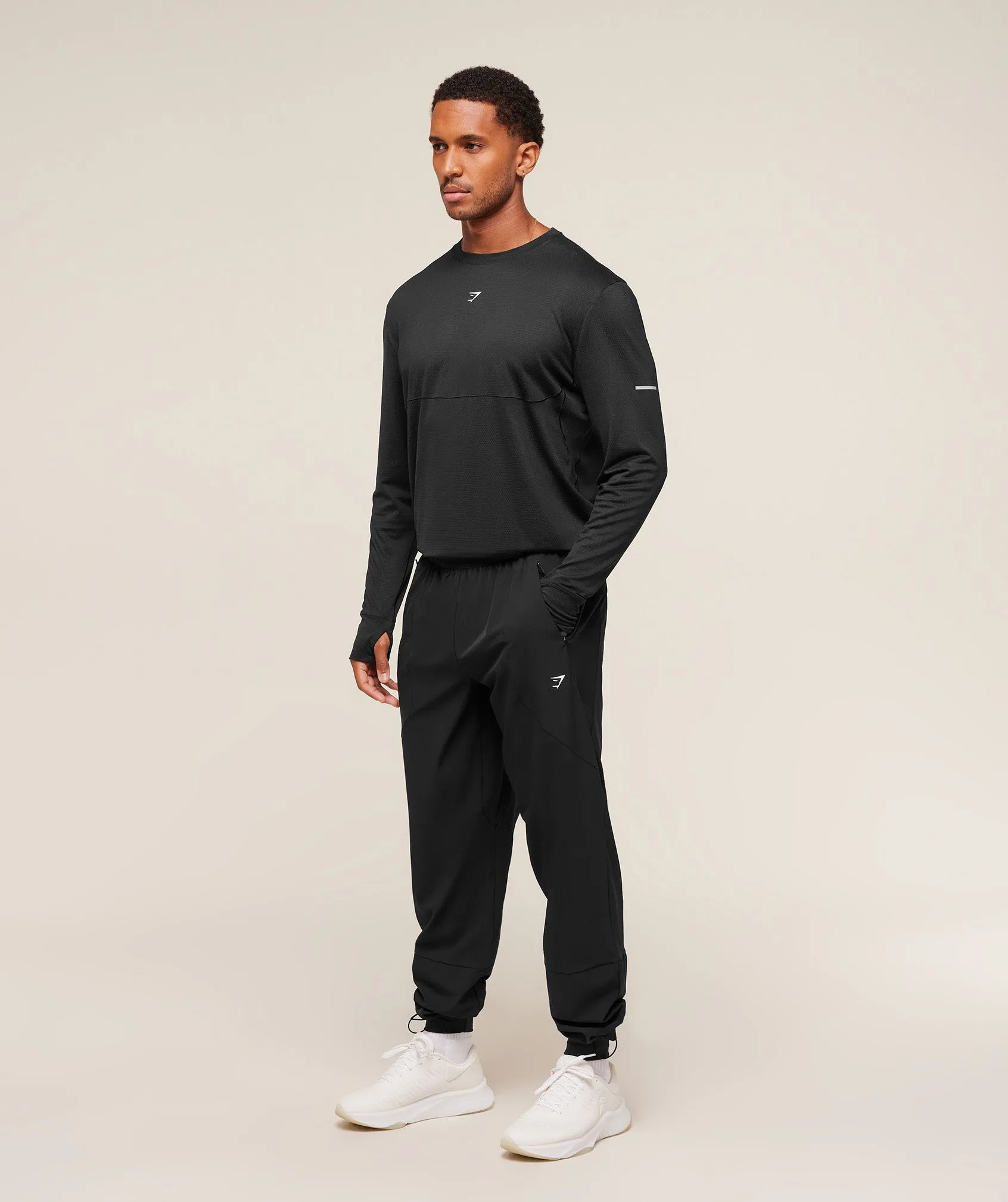 Gymshark Running Joggers - Black sold by Gymshark product image thumbnail 4
