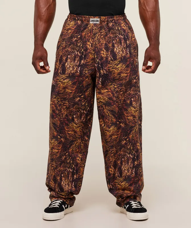 Gymshark Straight Leg Pumper Pants - Spiced Brown sold by Gymshark