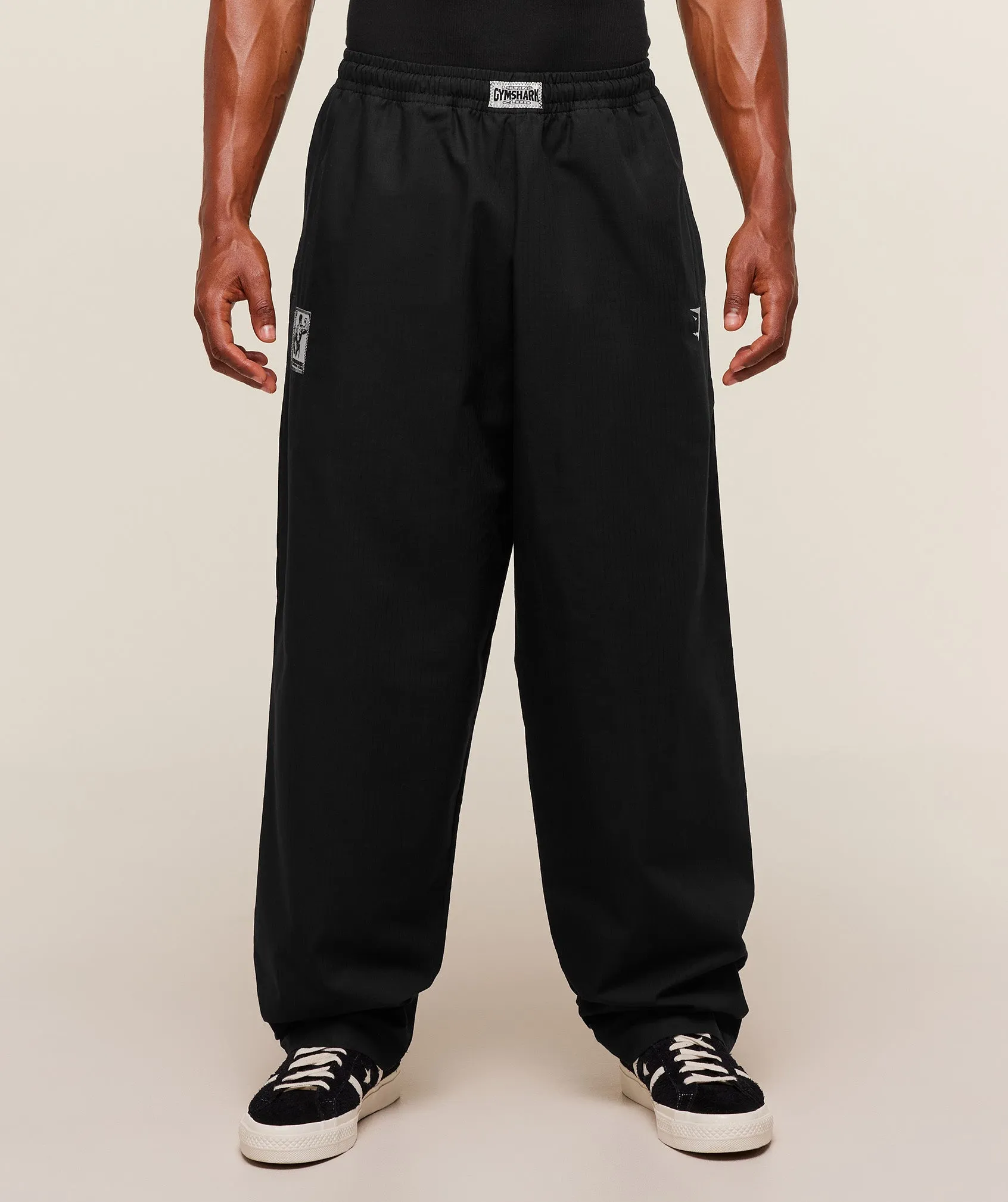 Gymshark Straight Leg Pumper Pants - Black sold by Gymshark