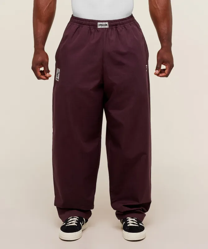Gymshark Straight Leg Pumper Pants - Cherry Purple sold by Gymshark
