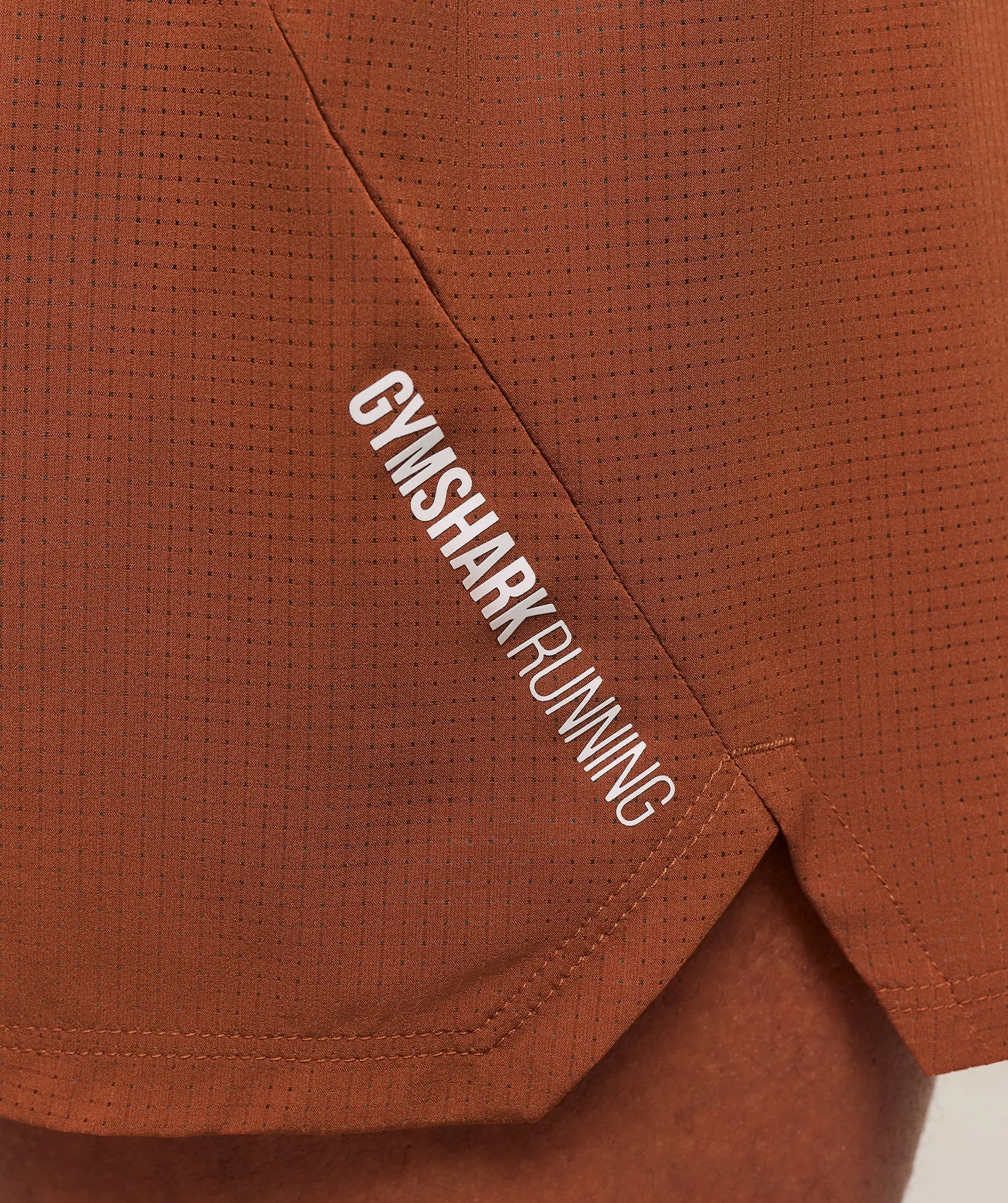 Gymshark Running Shorts 5" - Spiced Brown sold by Gymshark product image thumbnail 4