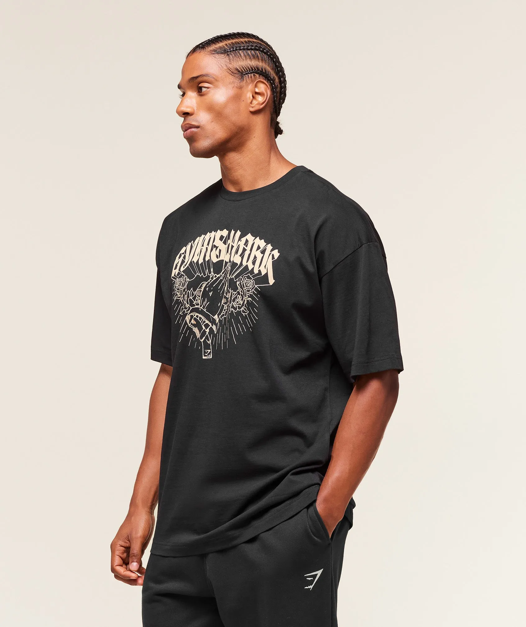 Gymshark Hispanic Heritage T-Shirt - Black sold by Gymshark product image thumbnail 3
