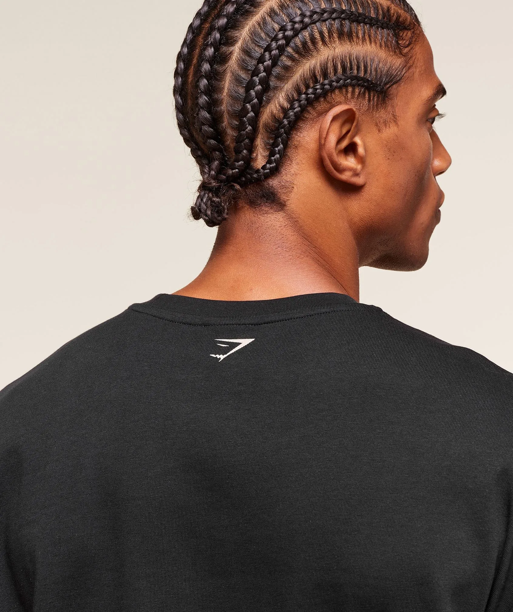 Gymshark Lion Graphic T-Shirt - Black sold by Gymshark product image thumbnail 5