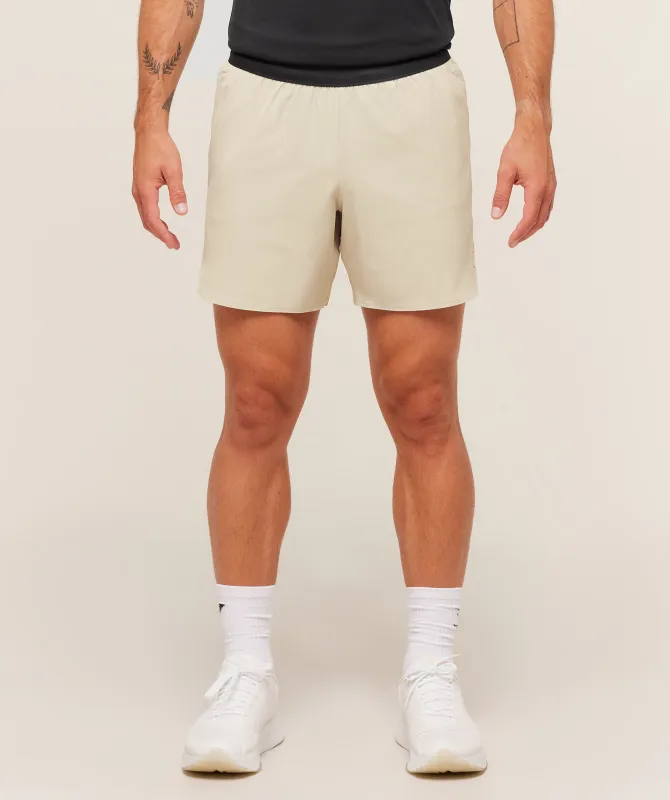 Gymshark Fit Repeat 6" Shorts - Pebble Grey sold by Gymshark