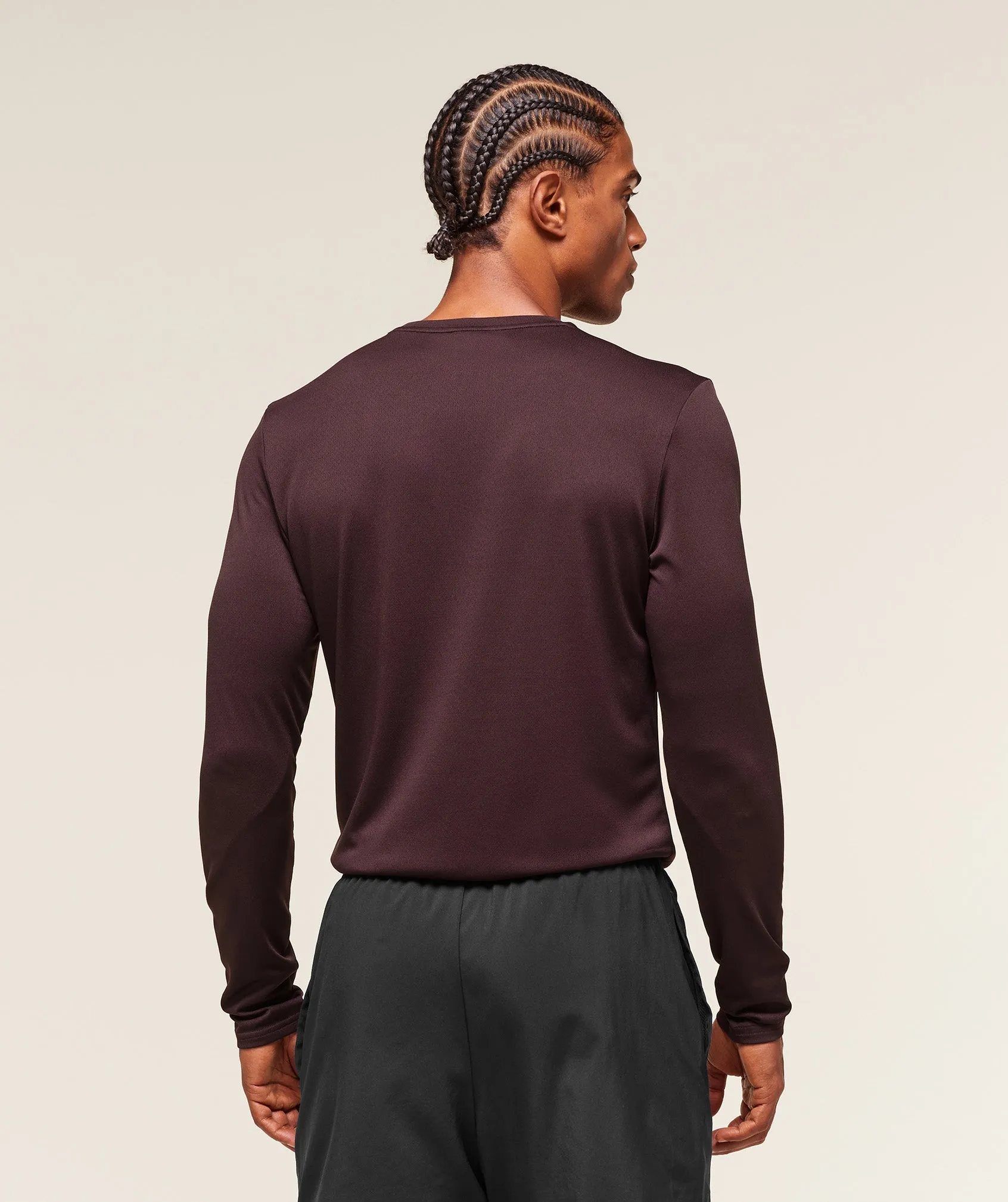 Gymshark Arrival Long Sleeve T-Shirt - Cherry Purple sold by Gymshark product image thumbnail 3