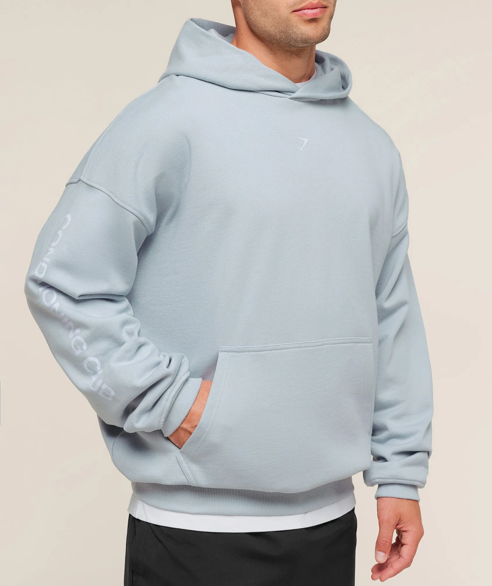 Gymshark GSCC Hoodie - Smoke Blue sold by Gymshark product image thumbnail 5