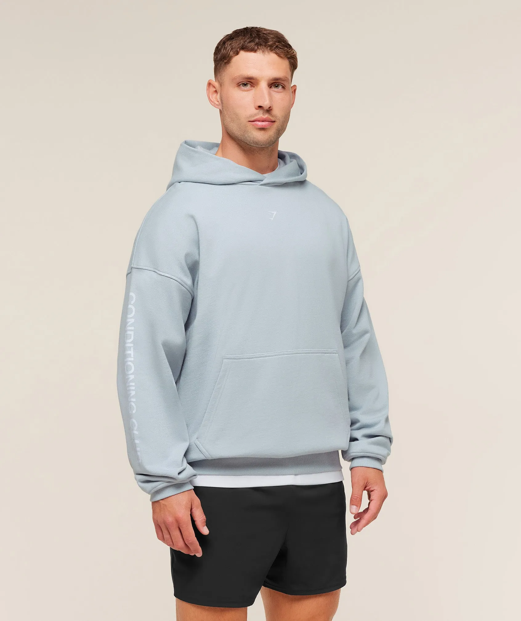 Gymshark GSCC Hoodie - Smoke Blue sold by Gymshark product image thumbnail 3