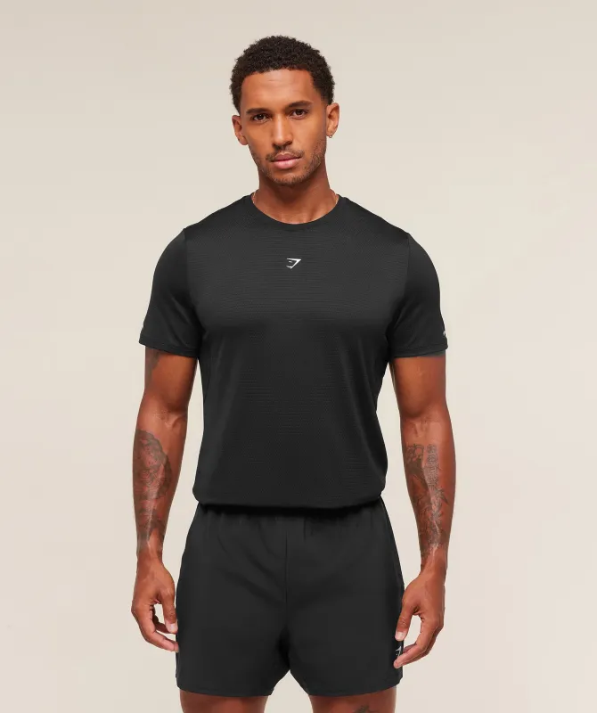 Gymshark Running T-Shirt - Black sold by Gymshark