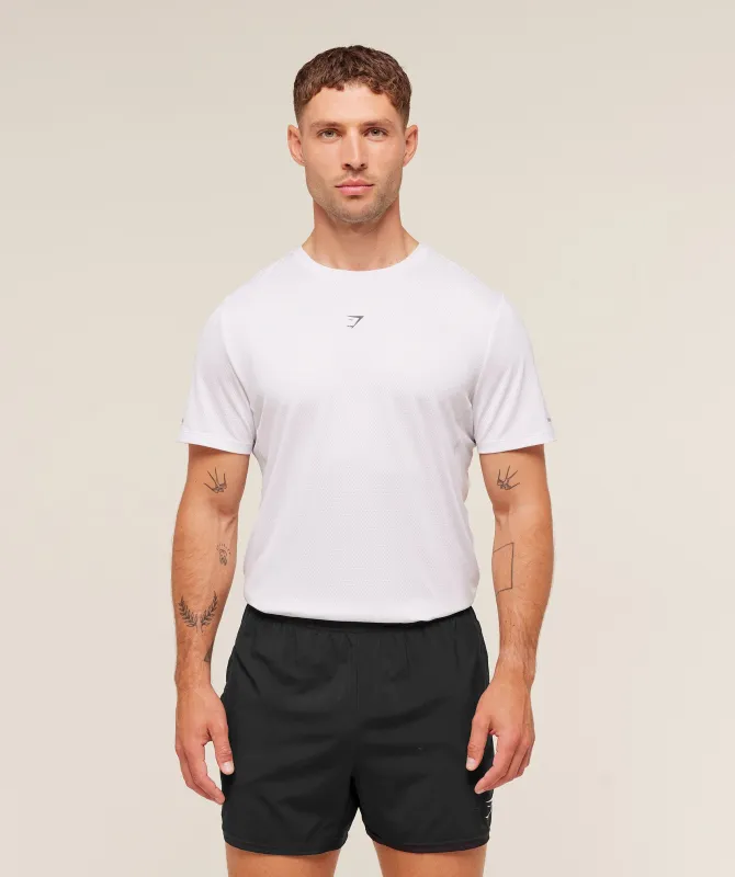 Gymshark Running T-Shirt - White sold by Gymshark