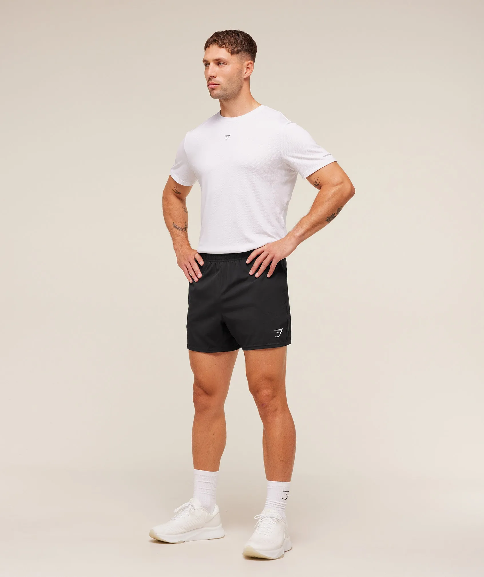 Gymshark Running T-Shirt - White sold by Gymshark product image thumbnail 3
