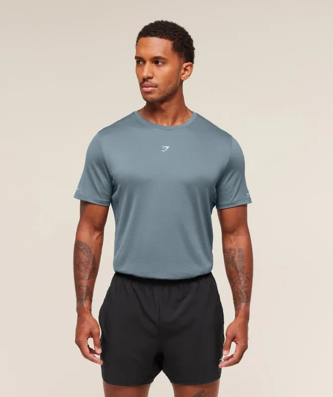 Gymshark Running T-Shirt - Iron Blue sold by Gymshark