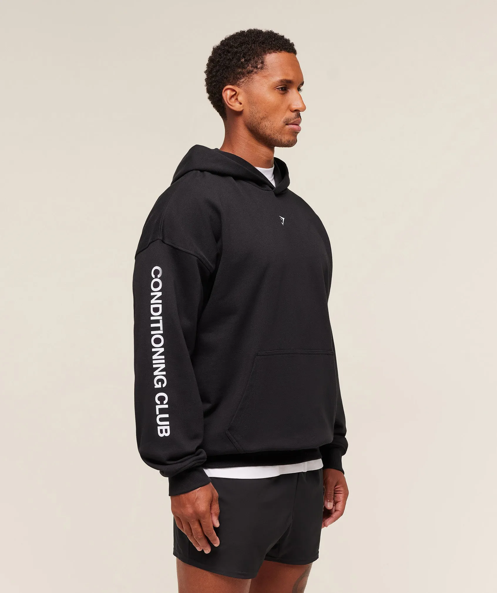 Gymshark GSCC Hoodie - Black sold by Gymshark product image thumbnail 3