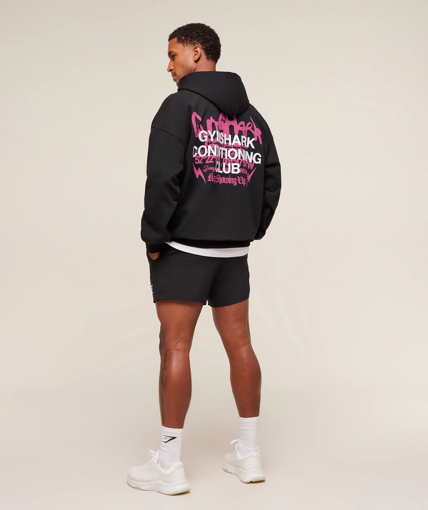 Gymshark GSCC Hoodie - Black sold by Gymshark product image thumbnail 4