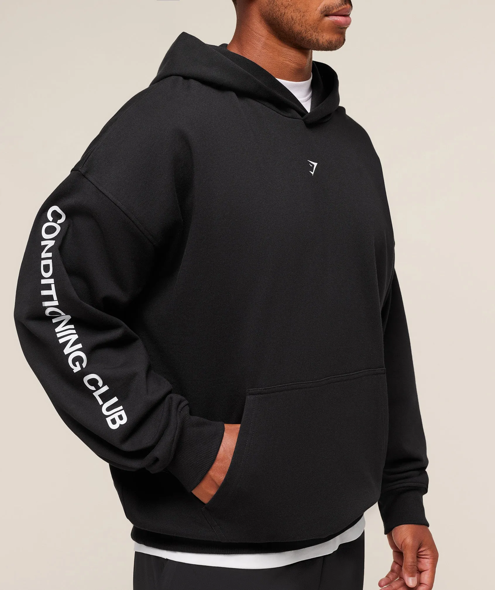 Gymshark GSCC Hoodie - Black sold by Gymshark product image thumbnail 5
