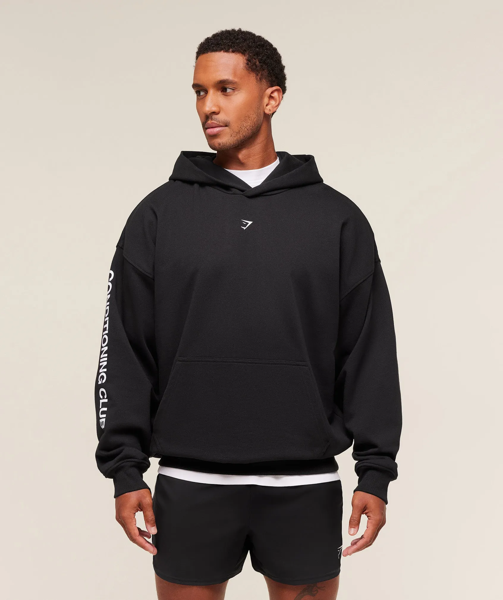 Gymshark GSCC Hoodie - Black sold by Gymshark product image thumbnail 2