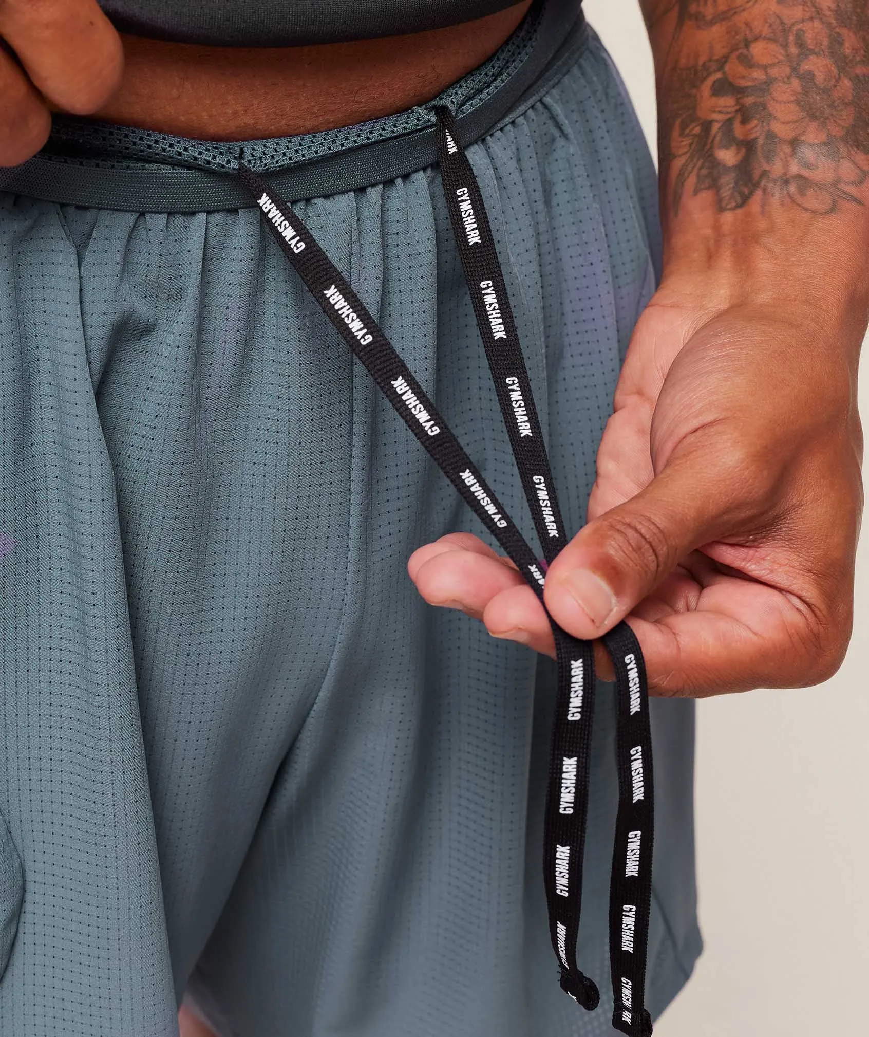 Gymshark Running Shorts 5" - Iron Blue sold by Gymshark product image thumbnail 5