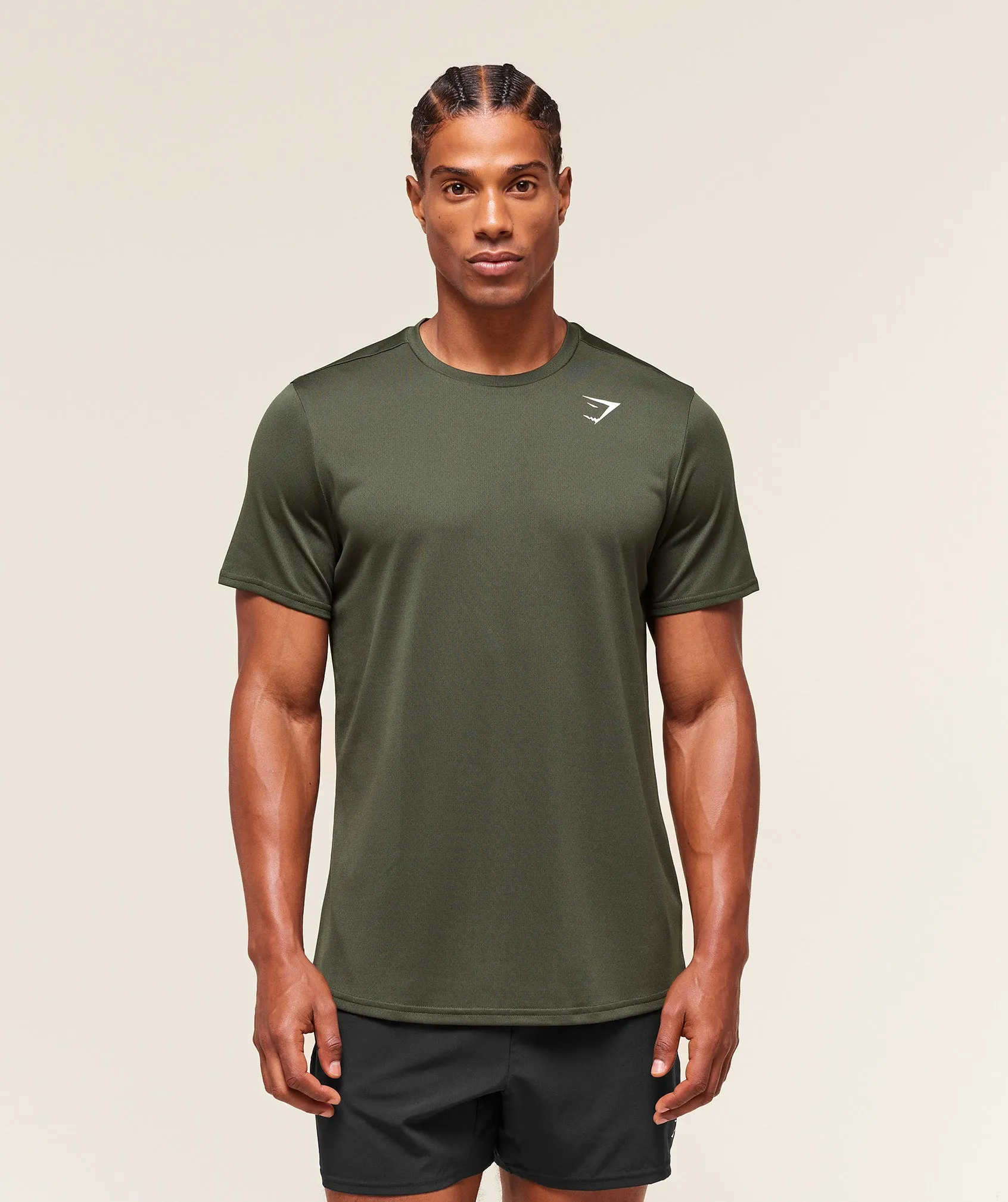 Gymshark Arrival Regular Fit T-Shirt - Strength Green sold by Gymshark product image thumbnail 4