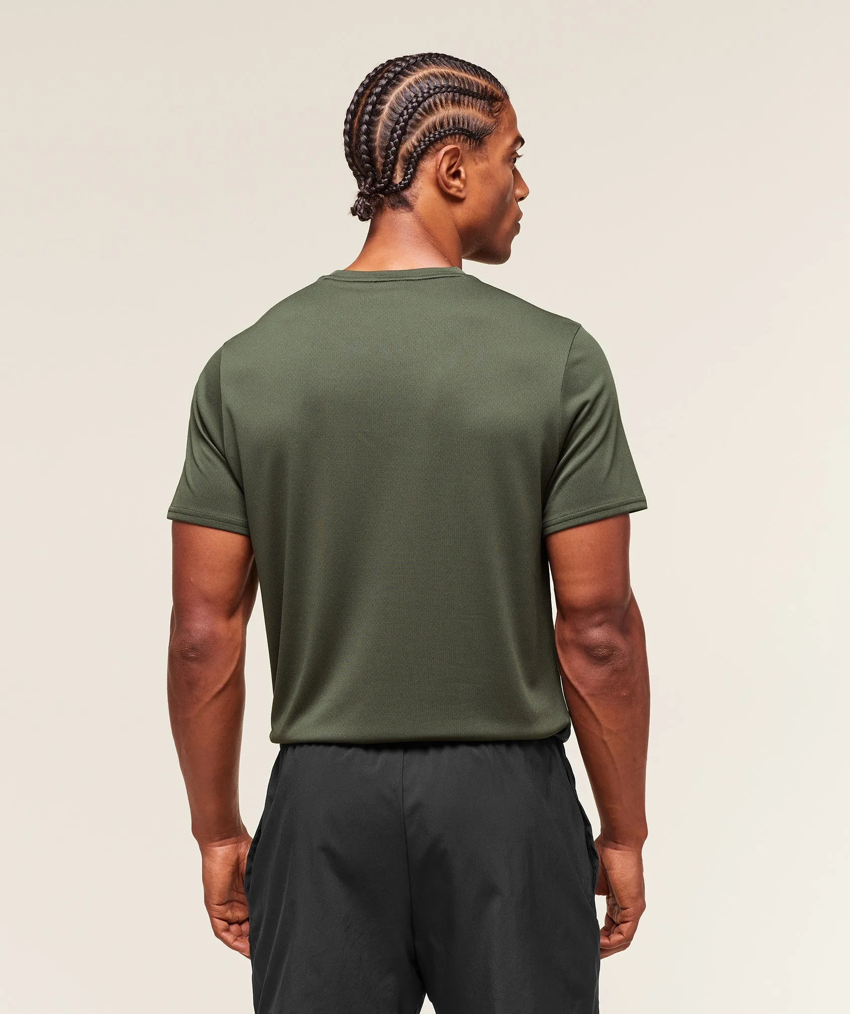 Gymshark Arrival Regular Fit T-Shirt - Strength Green sold by Gymshark product image thumbnail 2