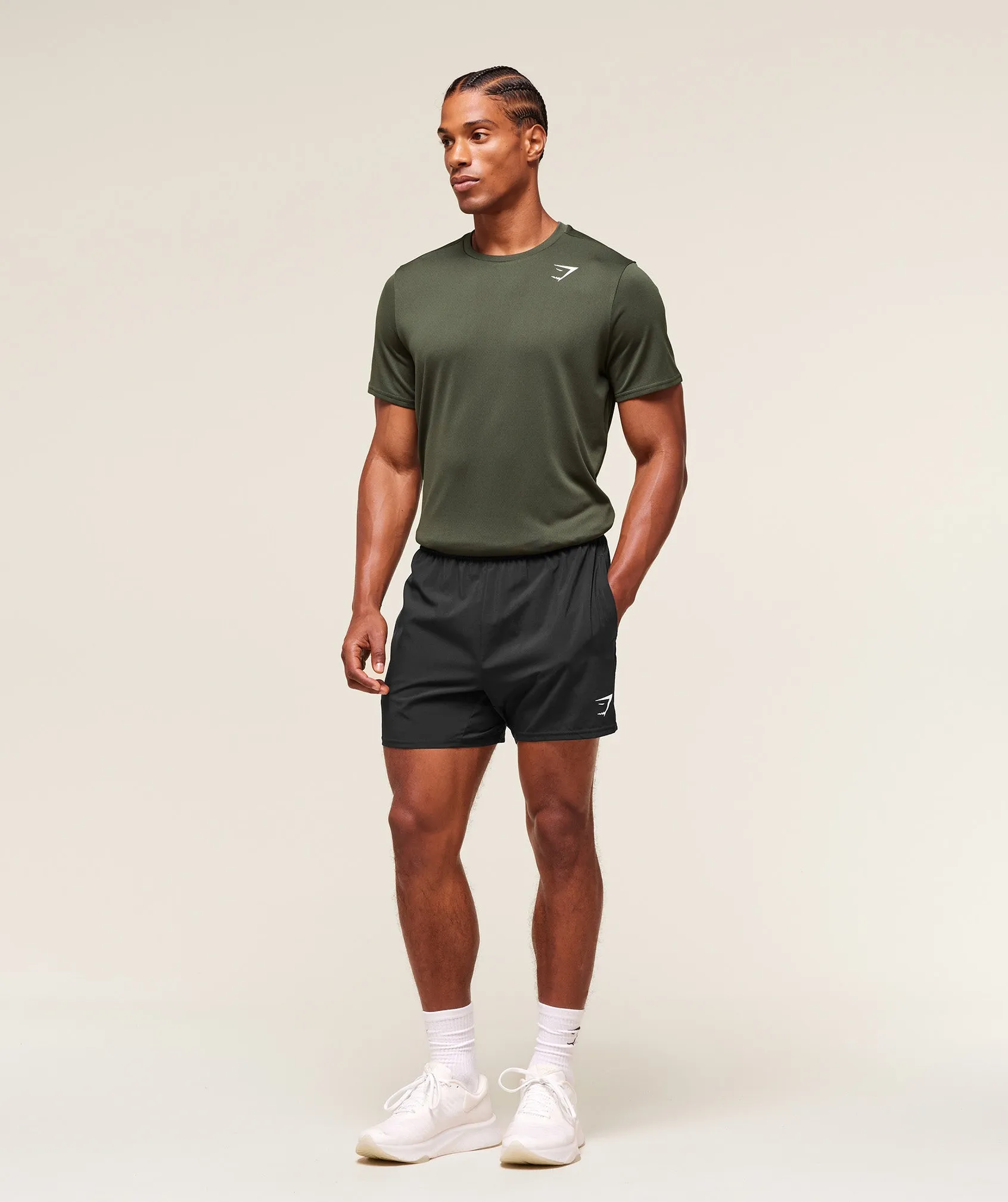 Gymshark Arrival Regular Fit T-Shirt - Strength Green sold by Gymshark product image thumbnail 5