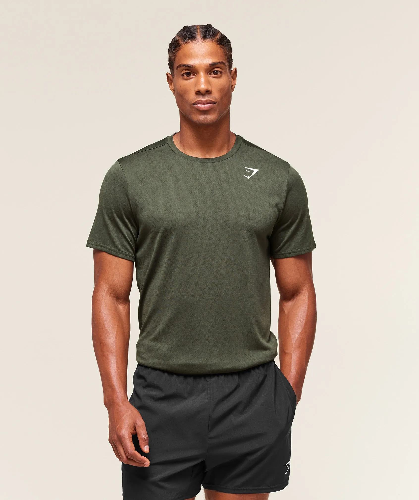 Gymshark Arrival Regular Fit T-Shirt - Strength Green sold by Gymshark