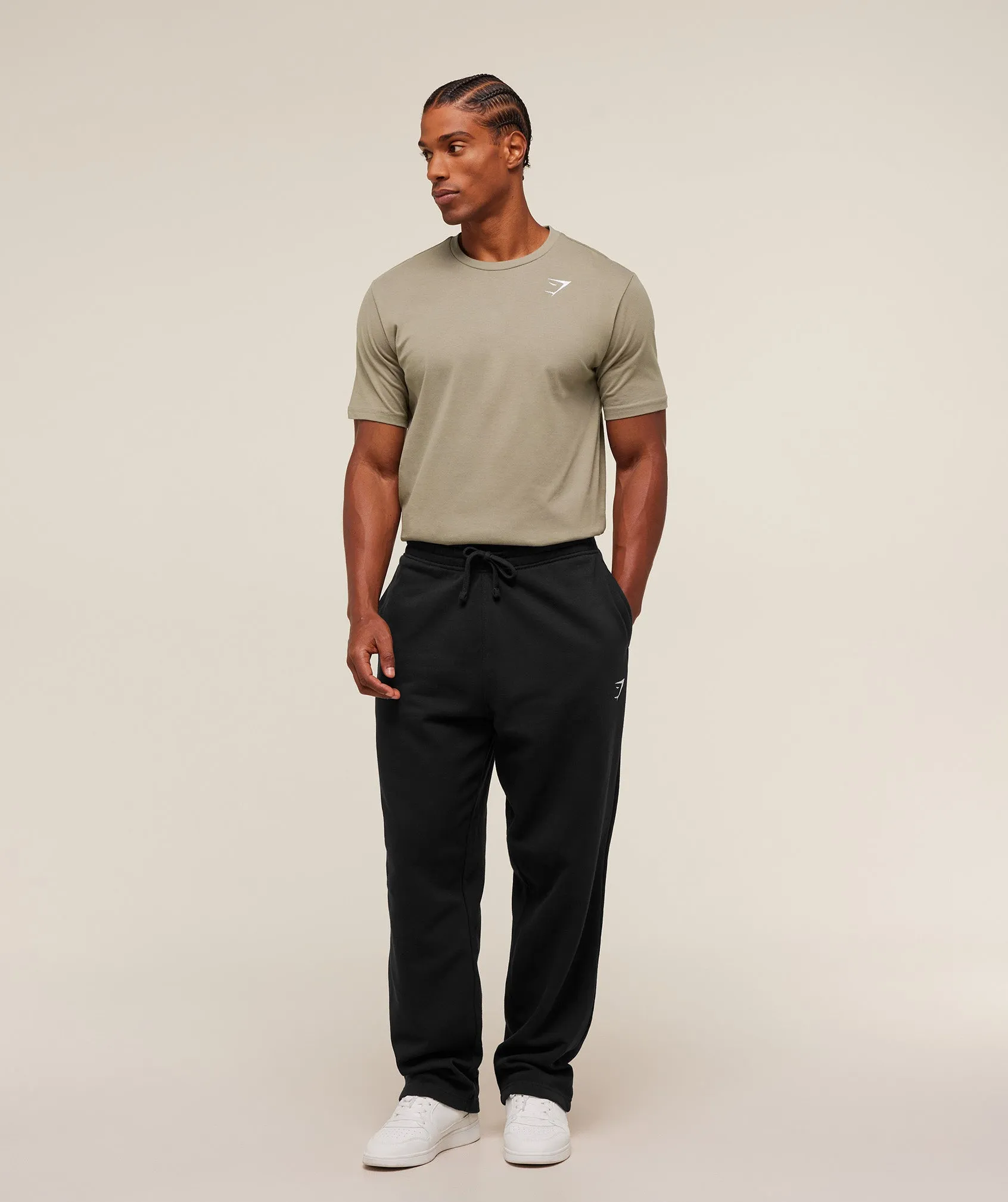 Gymshark Crest T-Shirt - Linen Brown sold by Gymshark product image thumbnail 4