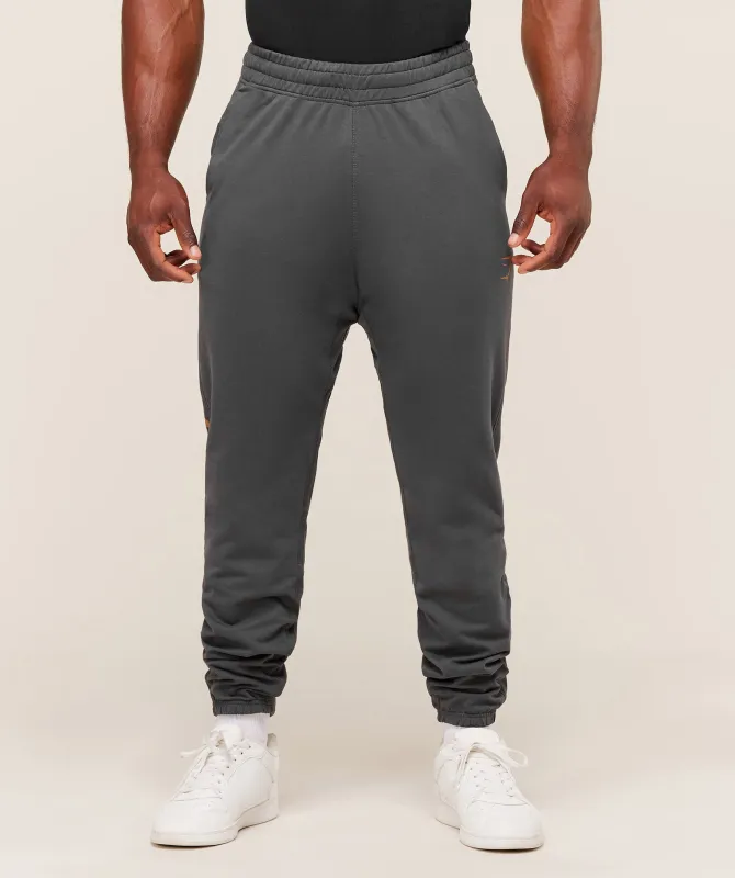 Gymshark Prime Joggers - Onyx Grey/Antique Gold sold by Gymshark