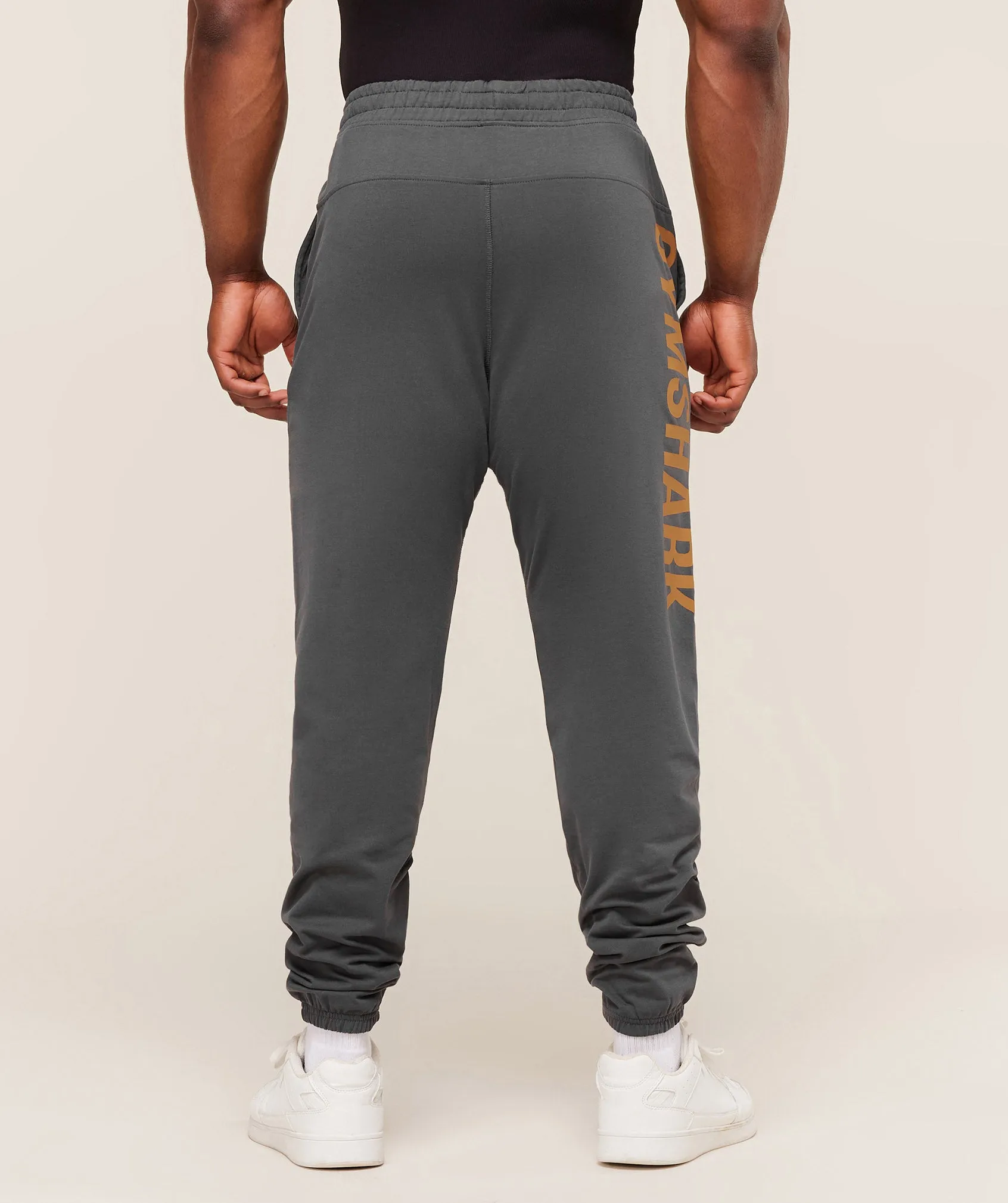 Gymshark Prime Joggers - Onyx Grey/Antique Gold sold by Gymshark product image thumbnail 3