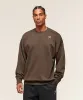 Gymshark Crest Oversized Crew - Archive Brown sold by Gymshark