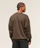 Gymshark Crest Oversized Crew - Archive Brown sold by Gymshark