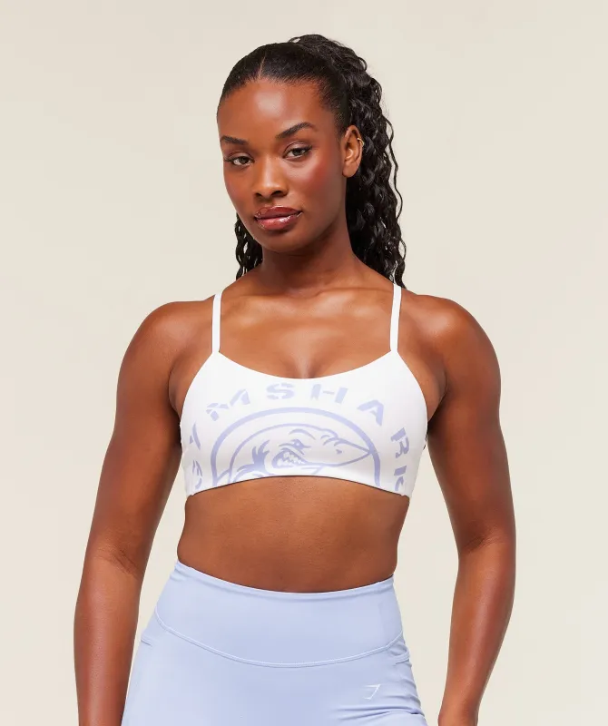 Gymshark Legacy Sports Bra - White sold by Gymshark