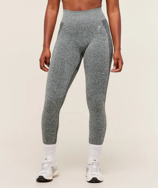 Gymshark Flex High Waisted Leggings - Deep Petrol Blue/White Marl sold by Gymshark
