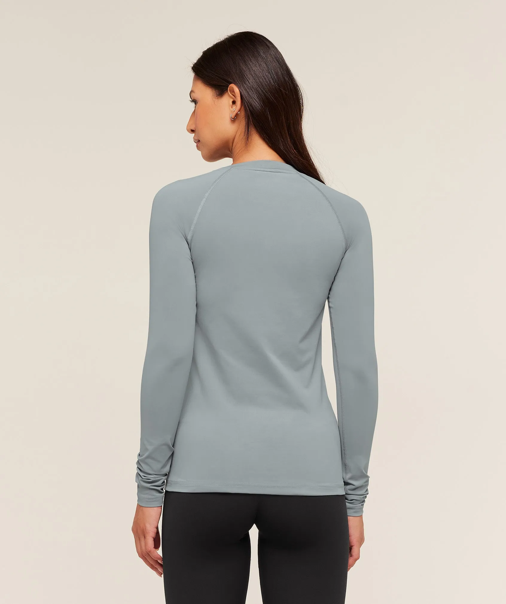 Gymshark Training Baselayer Long Sleeve Top - Denim Grey sold by Gymshark product image thumbnail 2