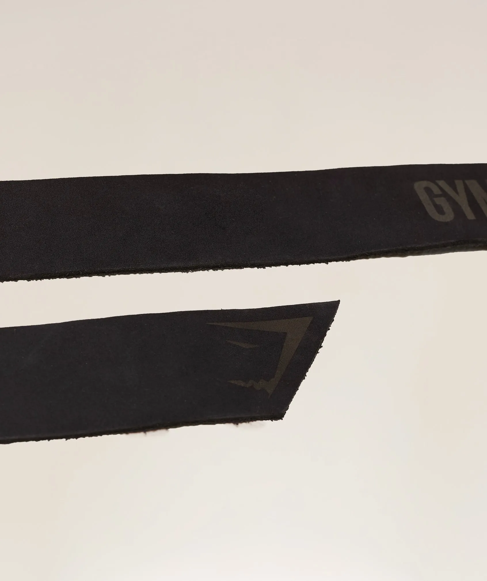 Gymshark Leather Lifting Straps - Asphalt Grey sold by Gymshark product image thumbnail 5