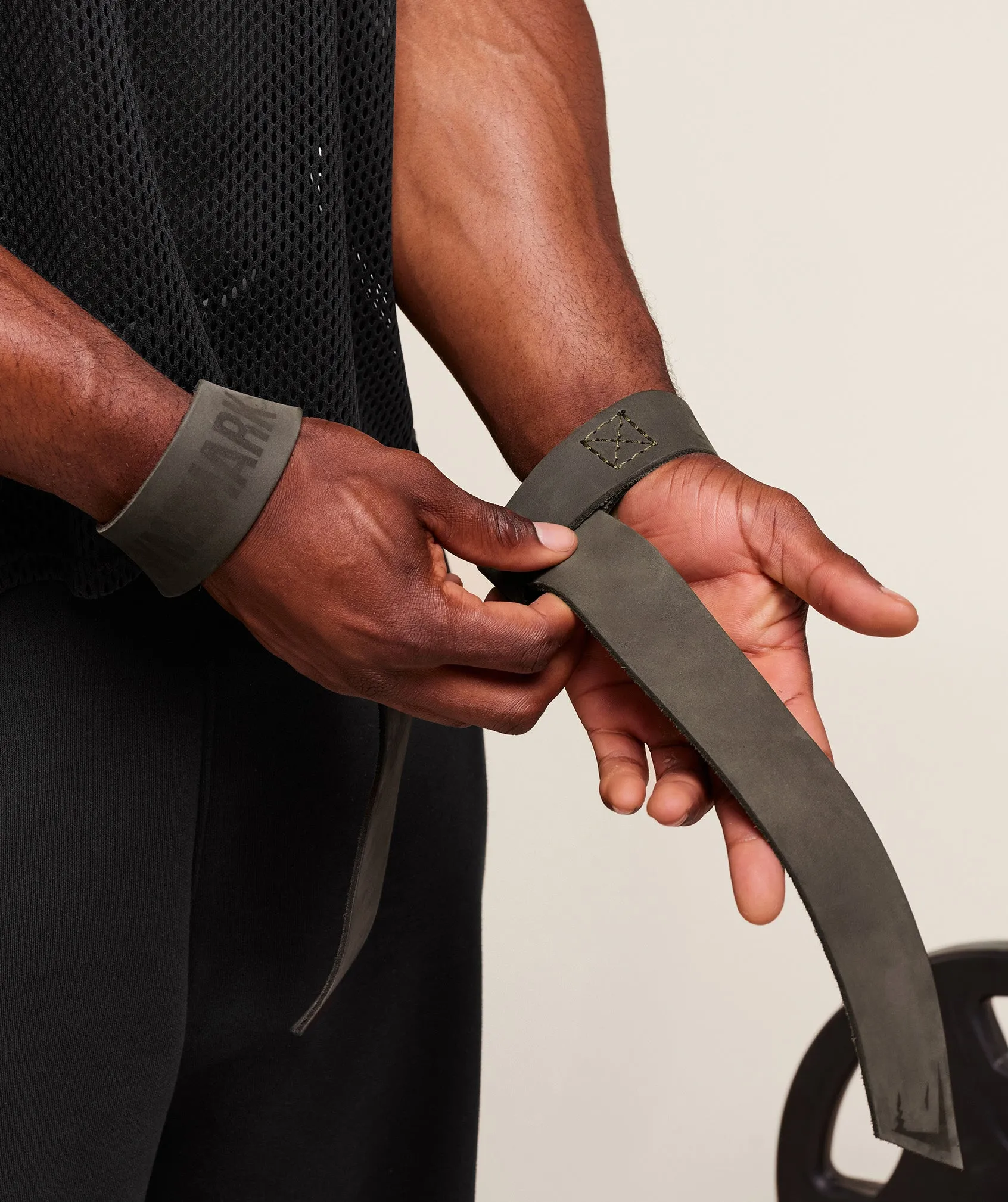 Gymshark Leather Lifting Straps - Camo Brown sold by Gymshark product image thumbnail 2