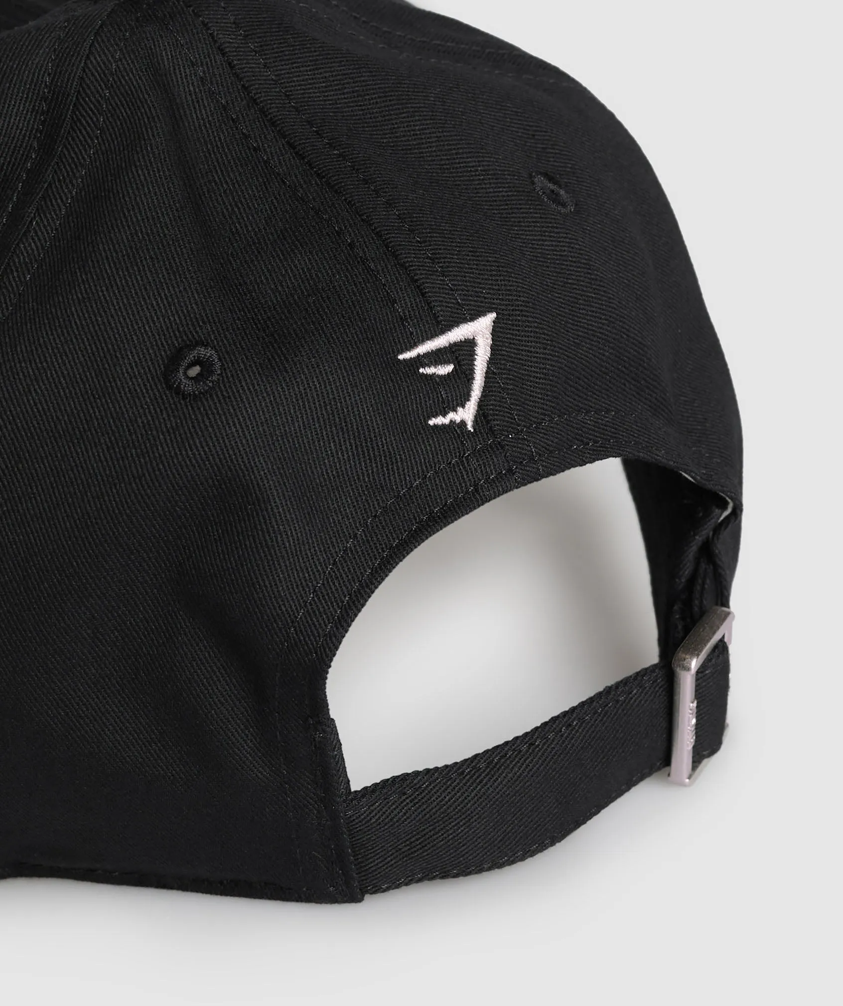Gymshark Old School Lifting Cap - Black sold by Gymshark product image thumbnail 5
