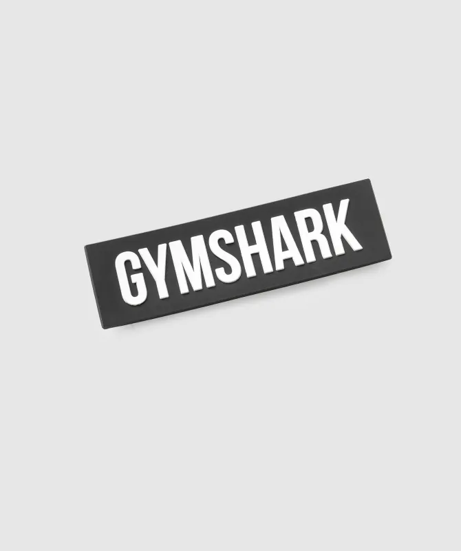 Gymshark Wordmark Velcro Patch - Black sold by Gymshark
