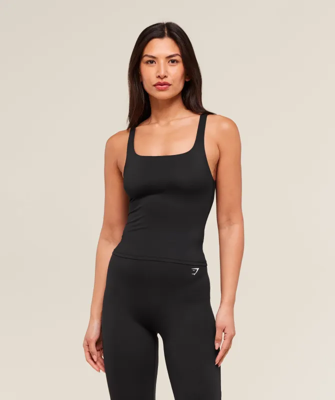 Gymshark Supersoft Tank - Black sold by Gymshark