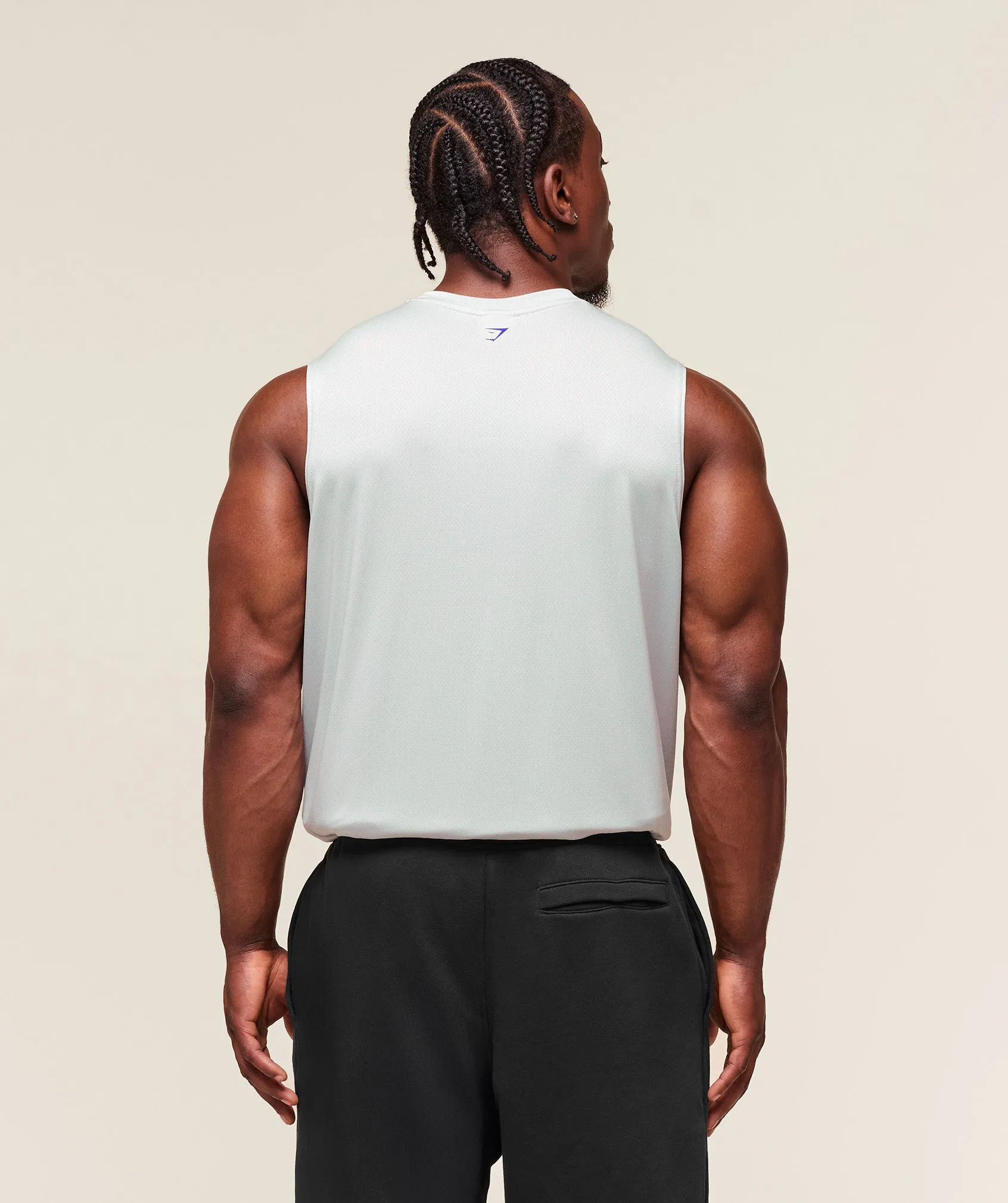 Gymshark Olympic Bar Tank - Metal Grey sold by Gymshark product image thumbnail 2