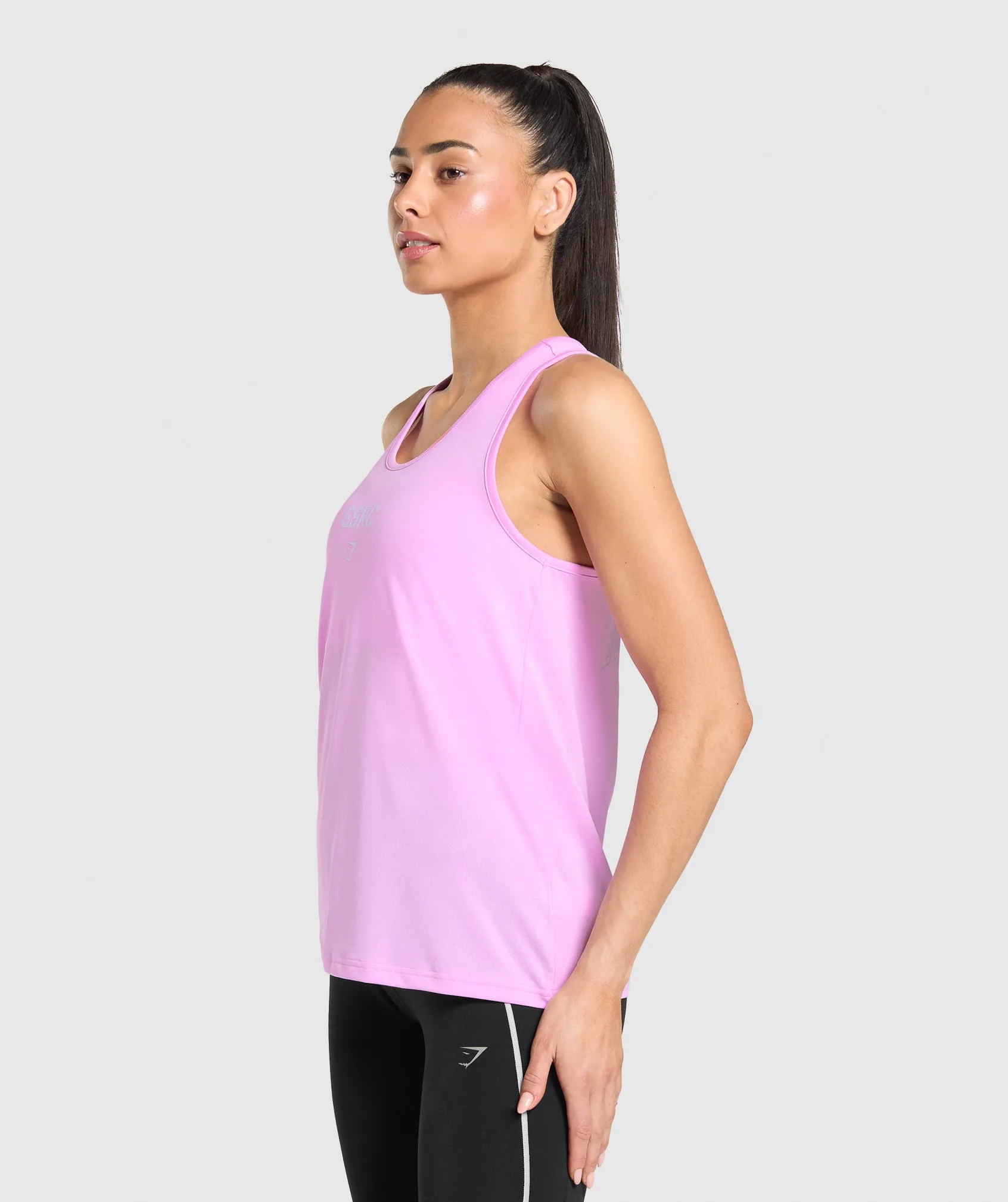 Gymshark Run Club Graphic Tank - Sour Pink sold by Gymshark product image thumbnail 4