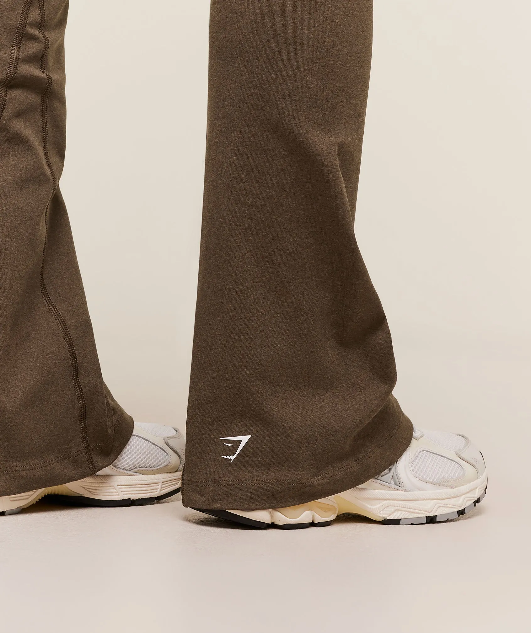 Gymshark Vital Soft Flared Leggings - Espresso Marl sold by Gymshark product image thumbnail 4