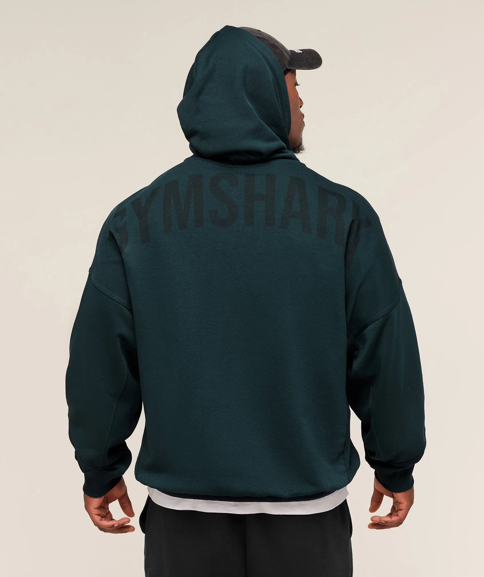 Gymshark Power Zip Up Hoodie - Deep Petrol Blue sold by Gymshark