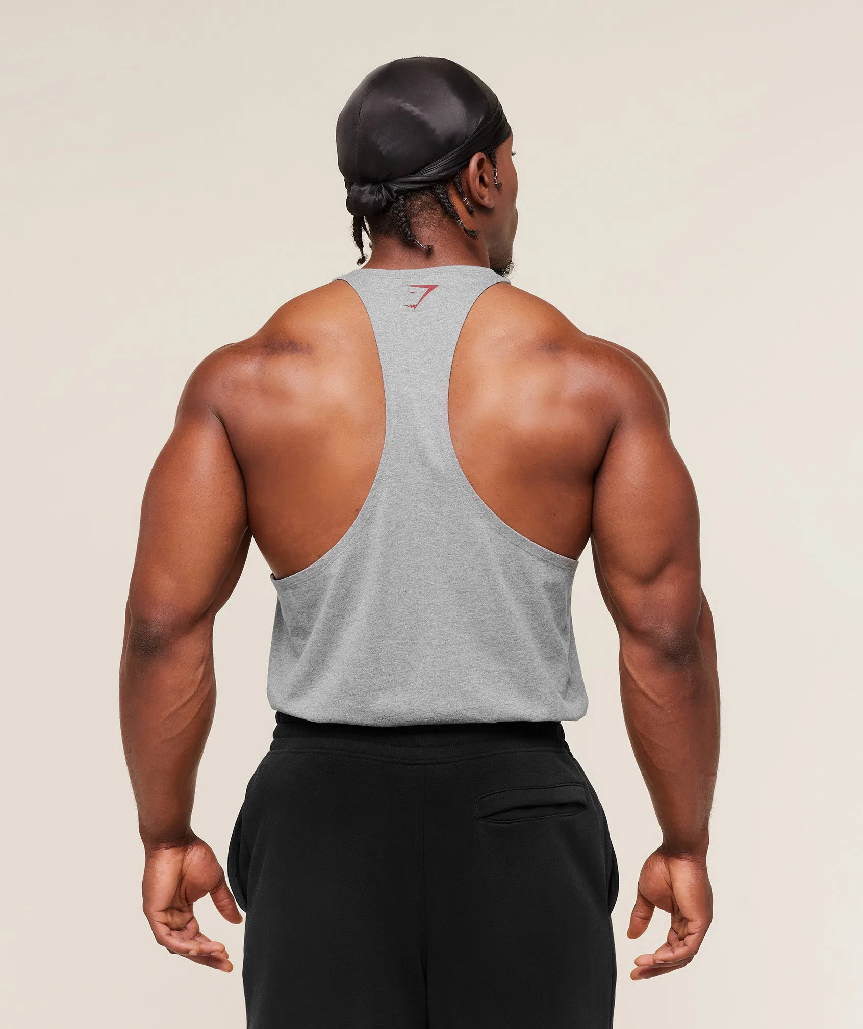 Gymshark Power Stringer - Charcoal Core Marl sold by Gymshark product image thumbnail 3