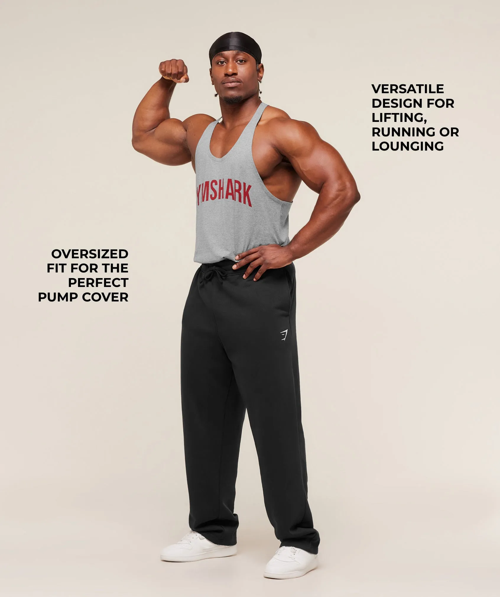 Gymshark Power Stringer - Charcoal Core Marl sold by Gymshark product image thumbnail 2