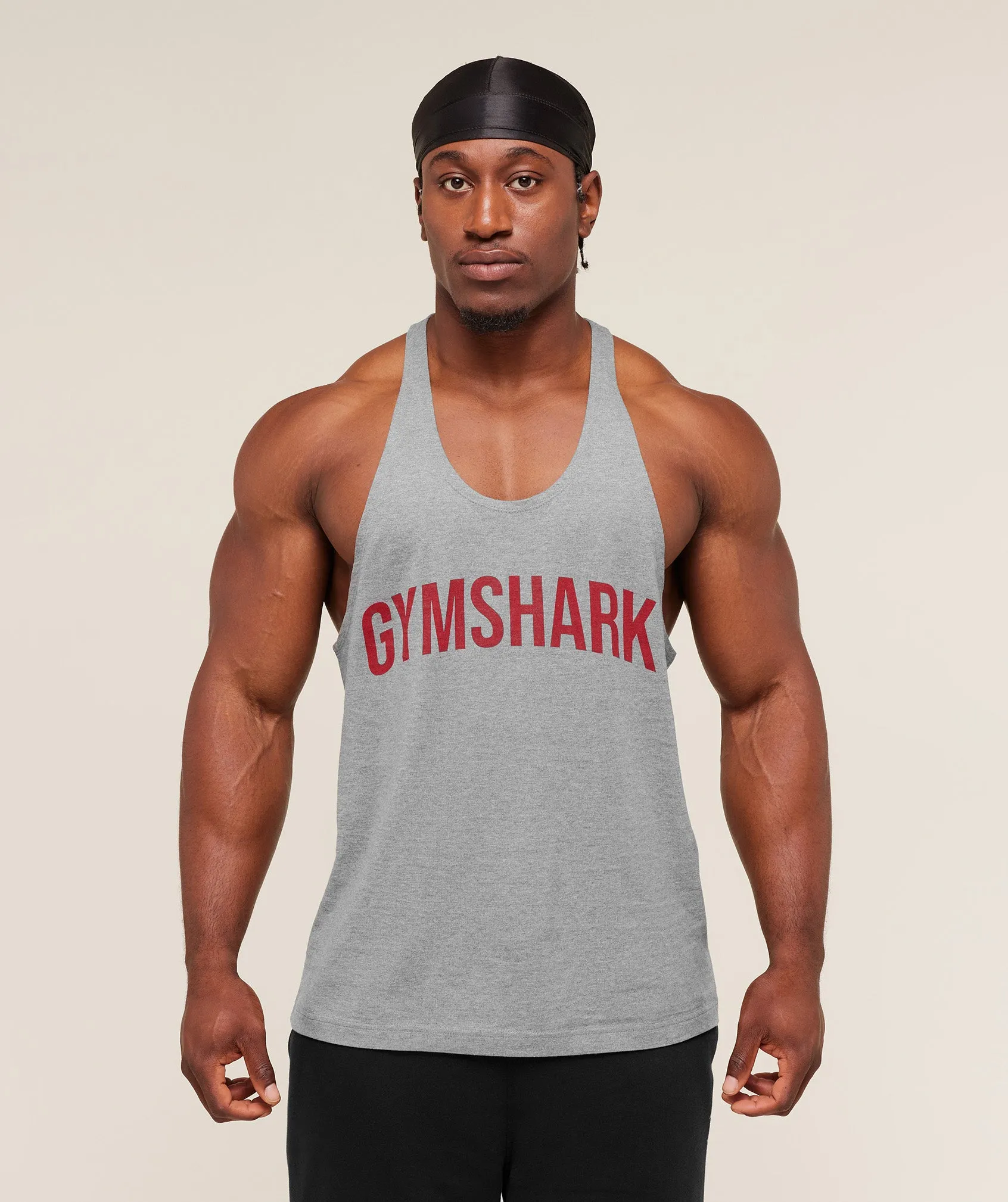 Gymshark Power Stringer - Charcoal Core Marl sold by Gymshark product image thumbnail 5