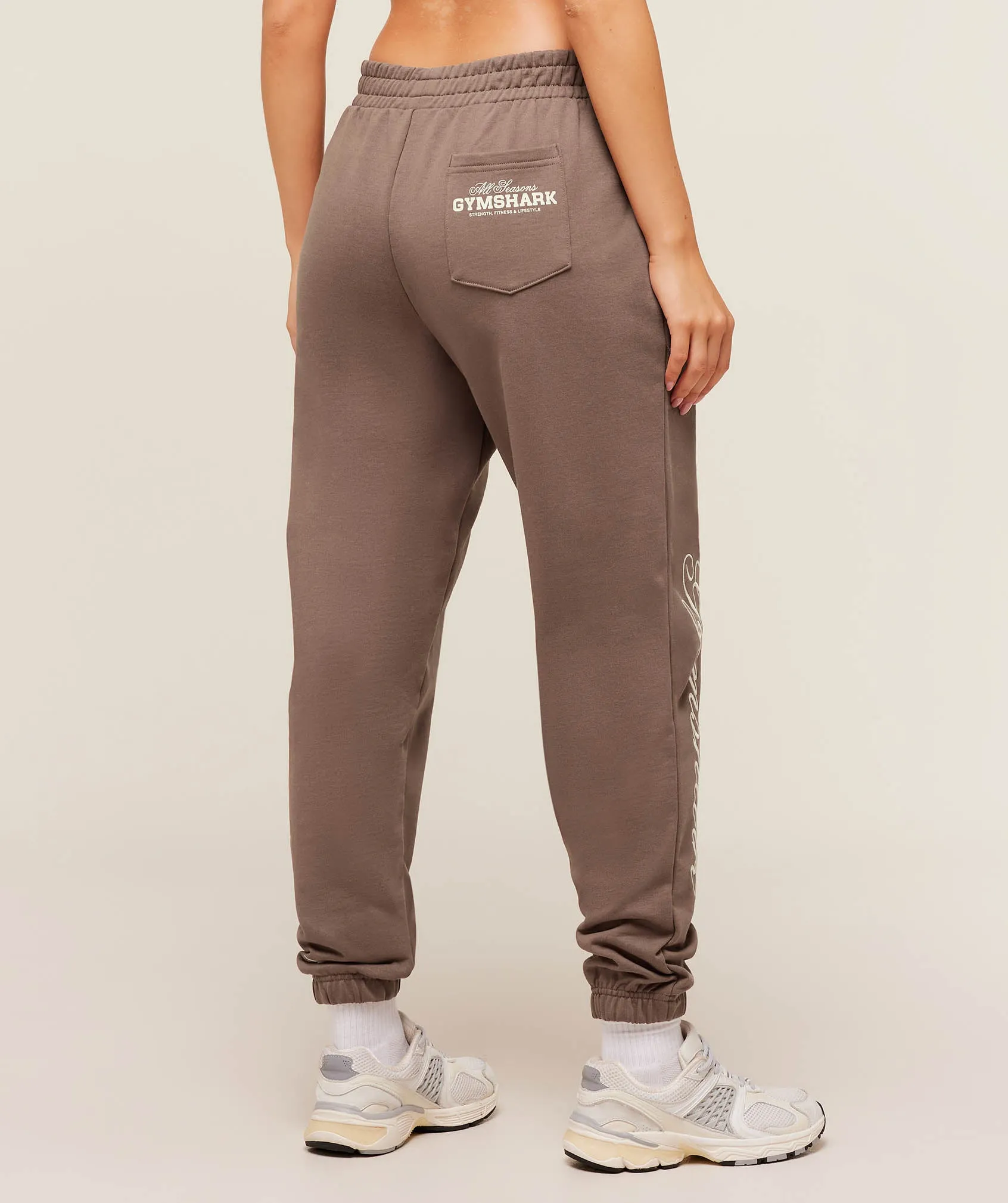 Gymshark All Seasons Graphic Jogger - Soft Brown sold by Gymshark product image thumbnail 2