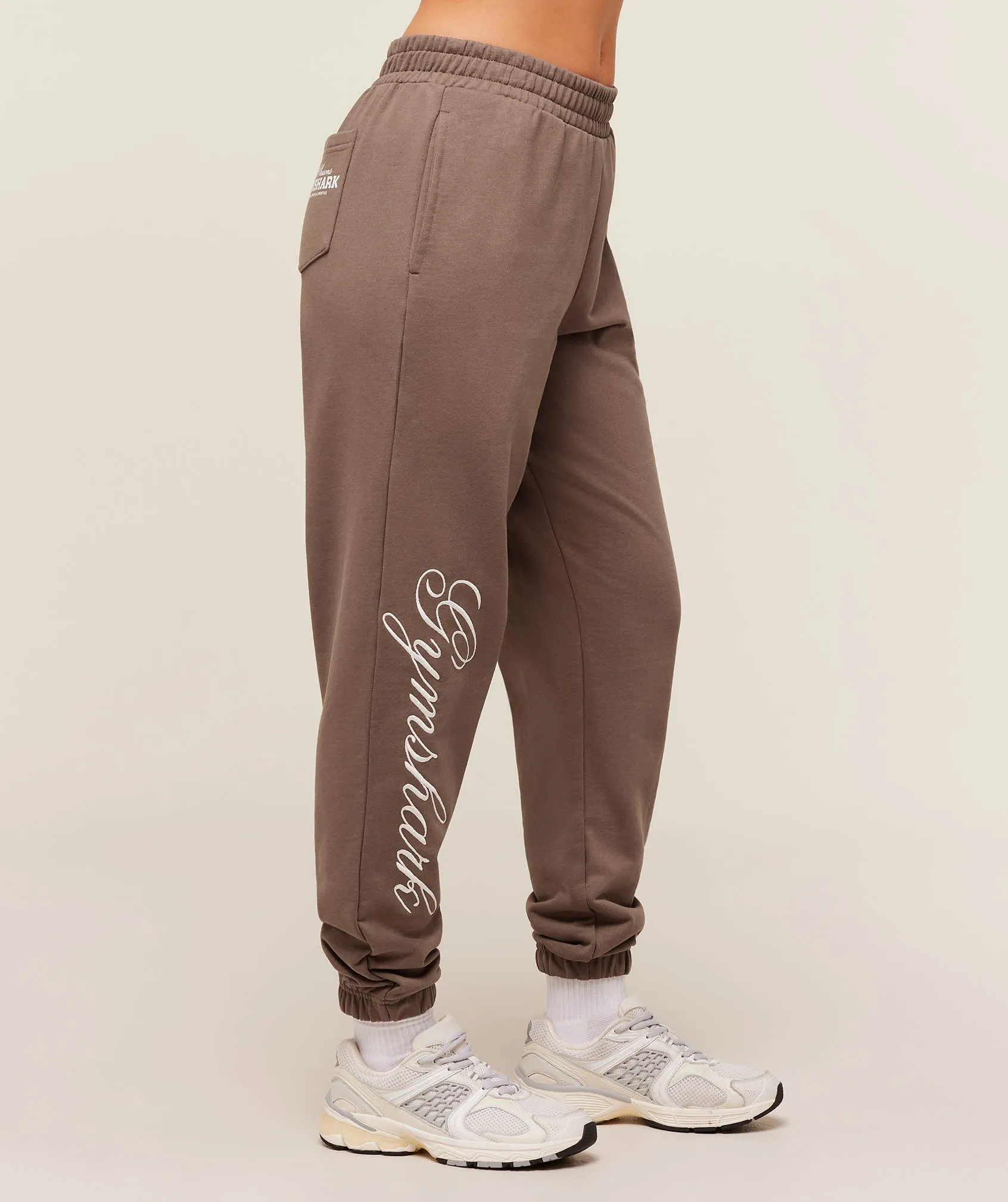 Gymshark All Seasons Graphic Jogger - Soft Brown sold by Gymshark product image thumbnail 3