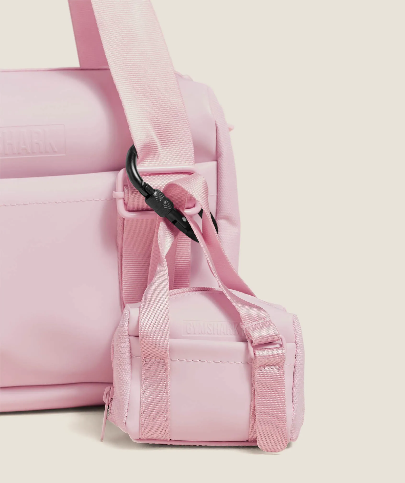 Gymshark Everyday Mini Holdall Keychain - Cloud Pink sold by Gymshark product image thumbnail 3