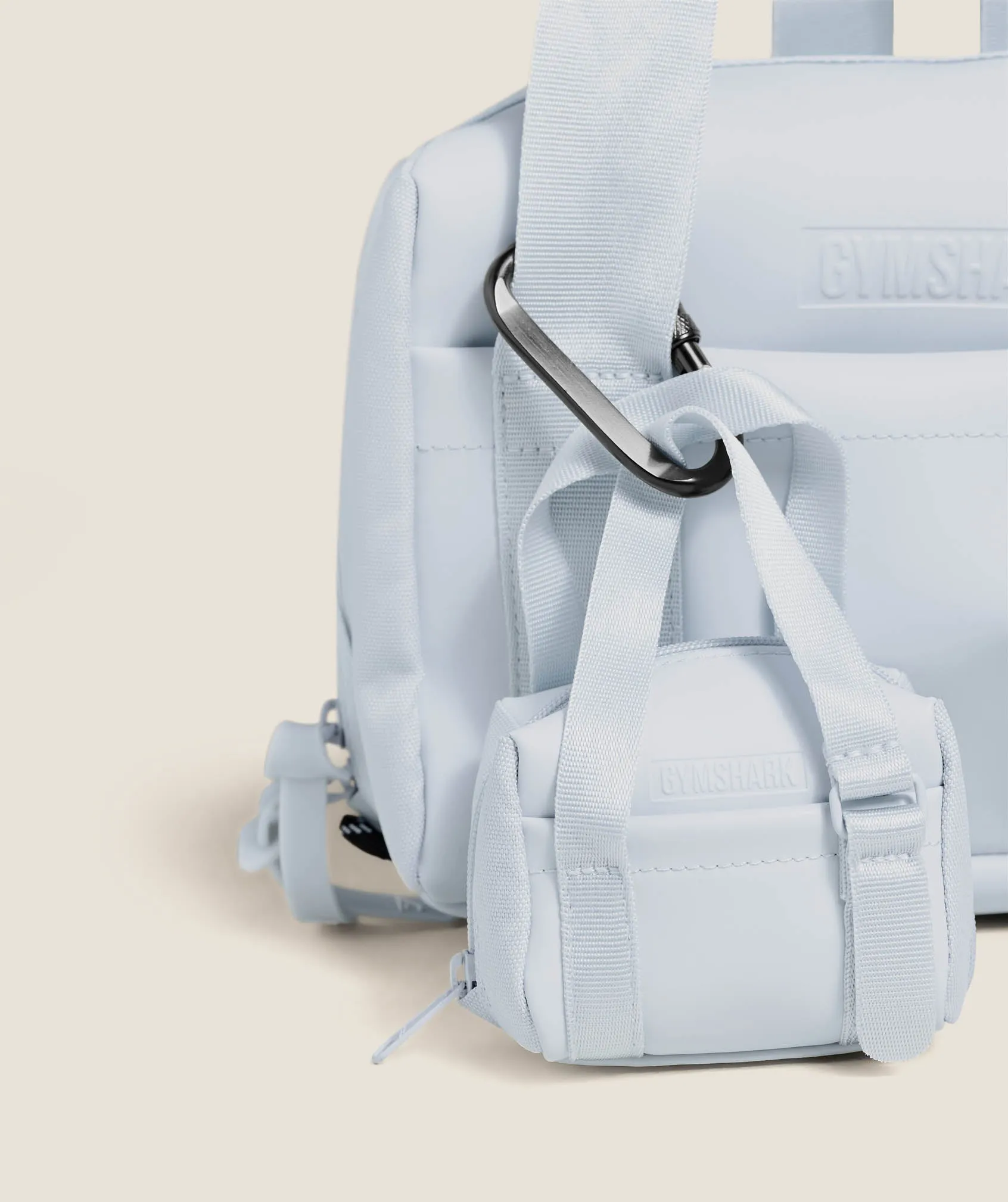 Gymshark Everyday Mini Holdall Keychain - Smoke Blue sold by Gymshark product image thumbnail 3